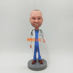 Custom Doctor Bobblehead: Personalized Thank You Gift