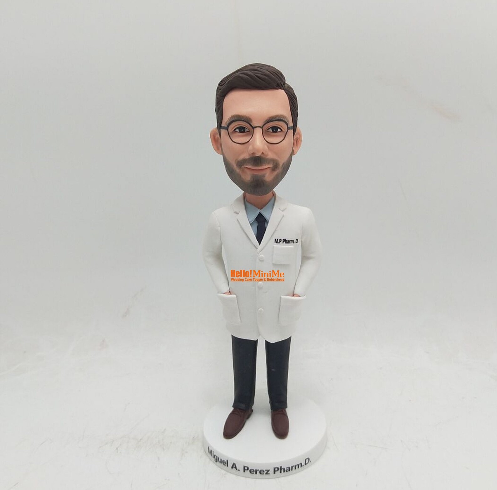 Medical staff bobble head Pharmacist Bobblehead Birthday Gift Etsy