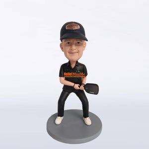 Pickleball Gifts for men, Custom Pickleball Bobblehead, Custom bobblehead Pickleball Gifts for women, Personalized Father&#39;s Day Gifts -K101S