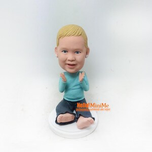 Custom Bobble head Birthday bobblehead Christmas bobblehead Child bobblehead Custom Toddler bobblehead Birthday bobblehead - BH G212