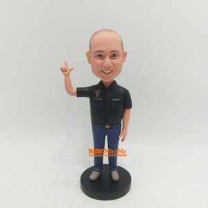 Personalized Bobblehead Gift: Custom Father&#39;s Day Bobble Head