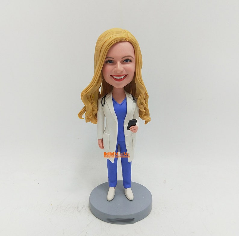 Doctor bobble head Custom Bobblehead Physician bobble head Medical Doctor Bobblehead Surgeon Bobble head Personalized gift BH K1130 image 9