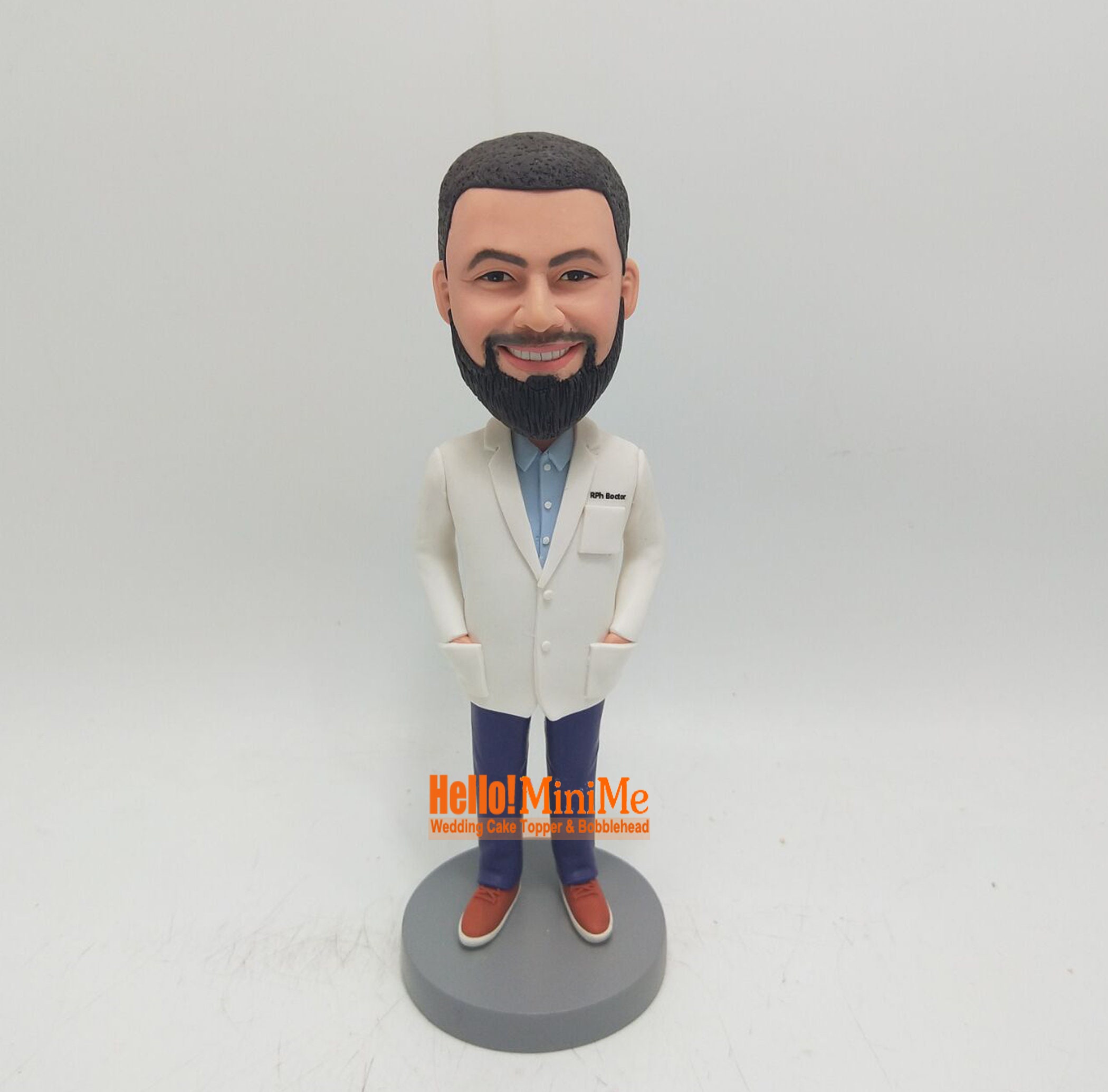 Medical staff bobble head Pharmacist Bobblehead Birthday Gift Etsy