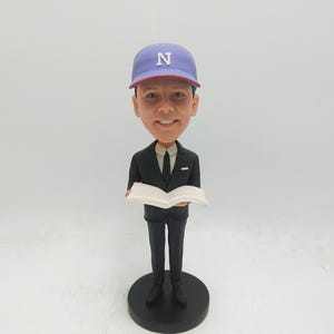 Custom Wedding Officiant Bobblehead: Personalized Proposal Gift