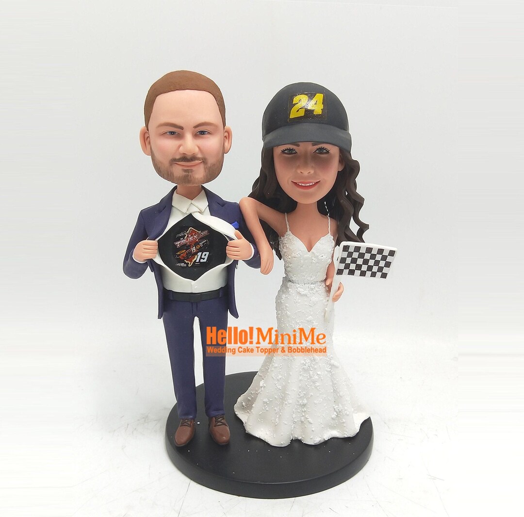 Personalized Wedding Cake Topper From Photo, Custom Bride and Groom ...