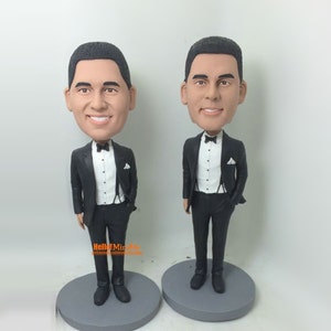 Custom Groomsmen Bobblehead: Personalized Wedding Proposal Gift