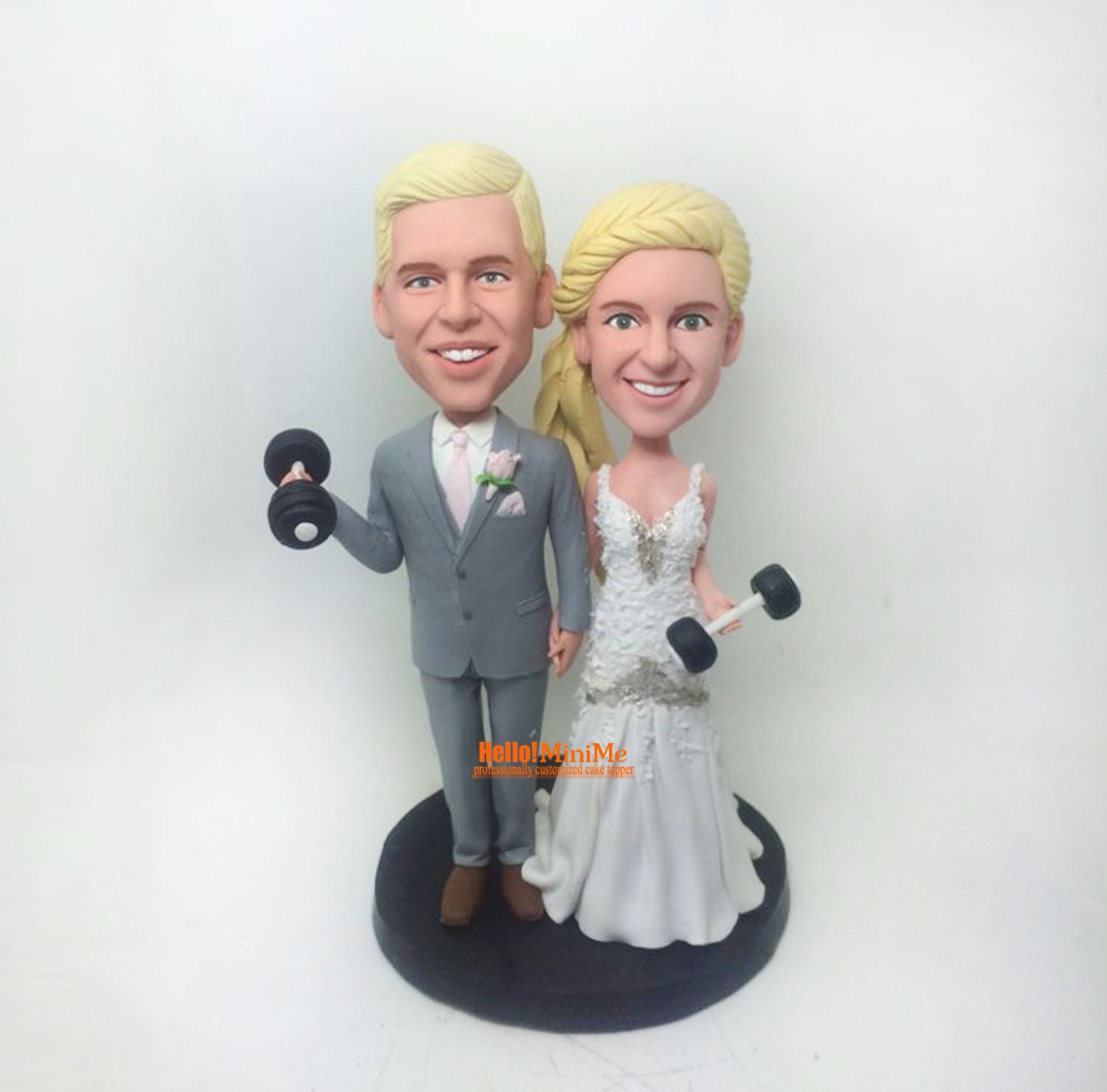Wedding topper Cake Topper bobblehead custom cake topper Etsy