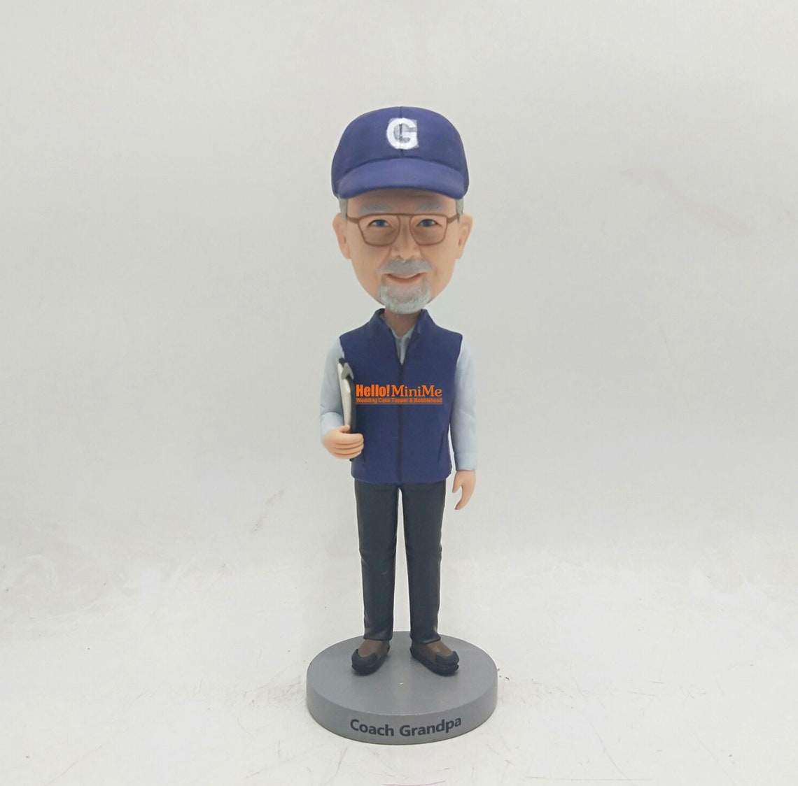 Custom Made Bobbleheads Christmas Bobblehead Custom Bobble Etsy