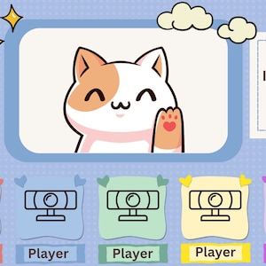 Leuke Pastel DnD of TTRPG Twitch Stream Overlay