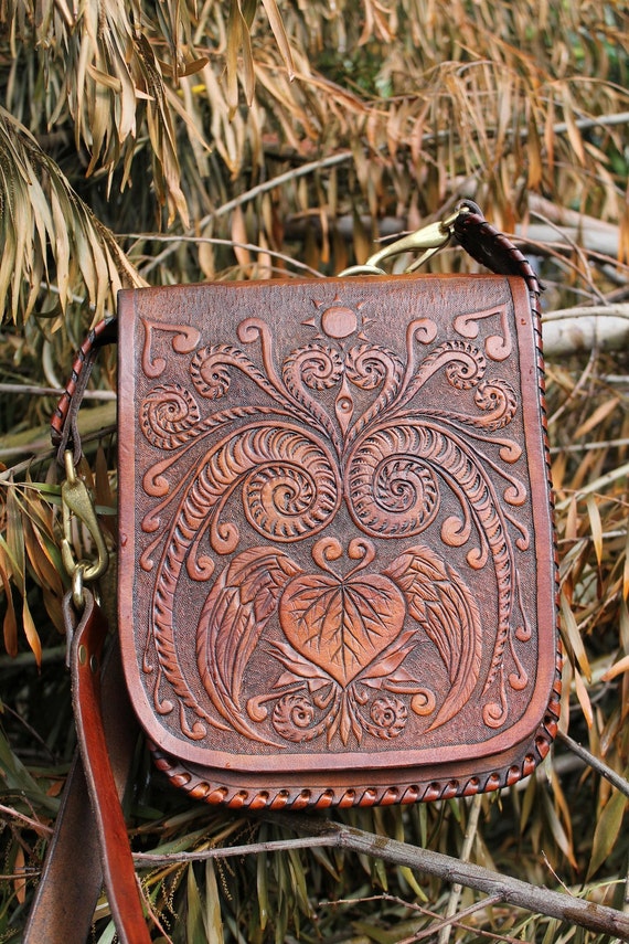 Items similar to Custom made leather satchels... on Etsy