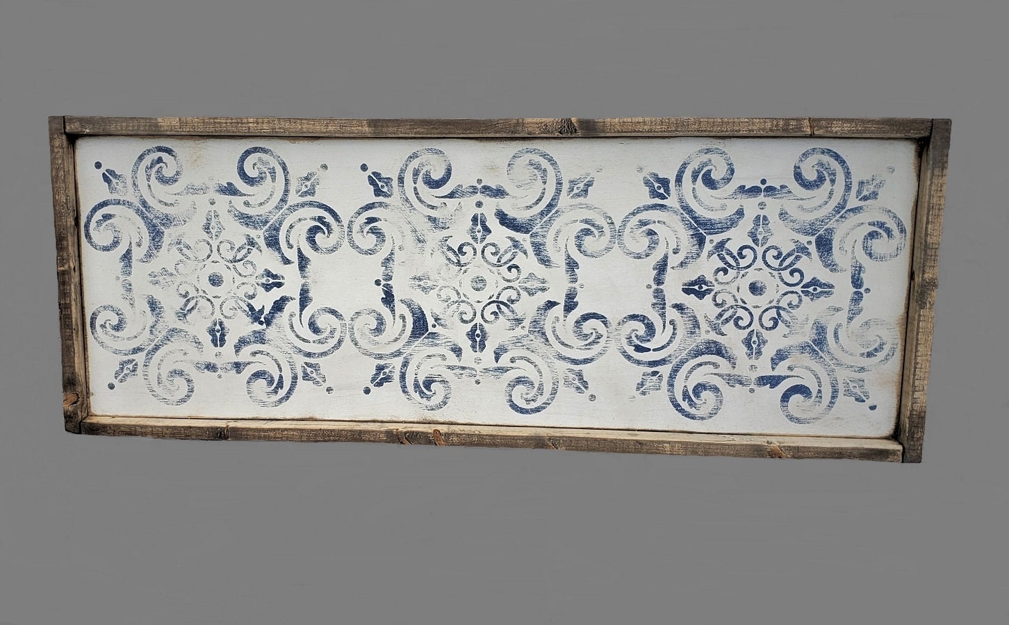 Rustic Tile mandala style pattern  print sign/cottage/farmhouse decor/living room decor/bedroom decor