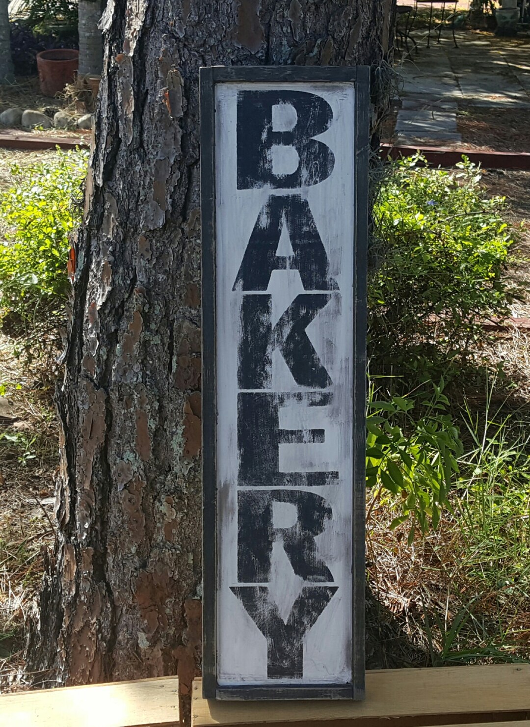 Rustic Wood Framed Bakery Sign/kitchen/market - Etsy