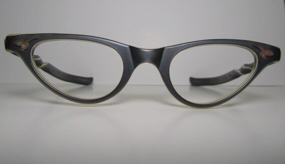 1950s Two-Tone Cat Eyes optical frames for Eyegla… - image 3