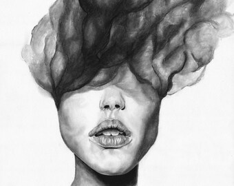 Up in Smoke (Print-reproduction of original)