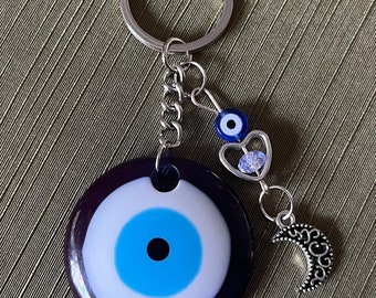 Evil Eye Keychain