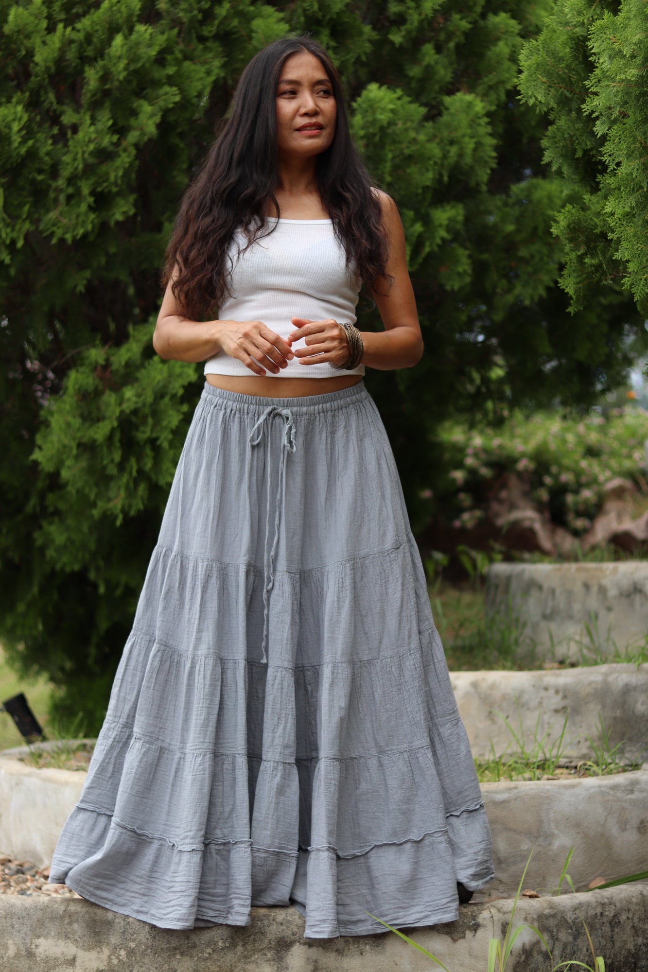 Long Skirt / Long Boho Skirt / Maxi ...