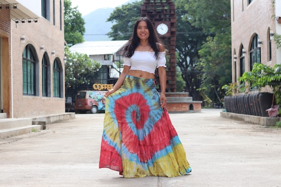 Boho beach skirt 2025