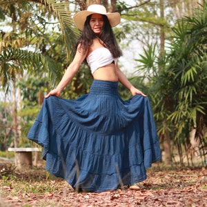 Long Skirt / Maxi Skirt / Long Boho Skirt / Full Length