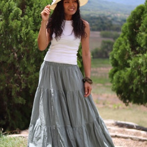 Long Skirt / Long Boho Skirt / Maxi Skirt / Full Length Skirt ...