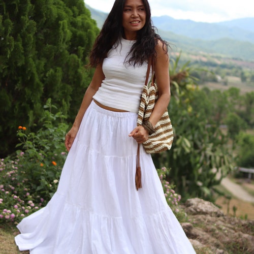 Long Skirt / Long Boho Skirt / Maxi 