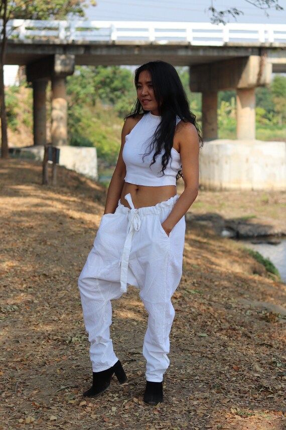 Weisse haremshose Clearance