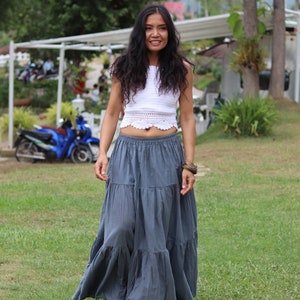 Long Skirt / Long Boho Skirt / Maxi Skirt / Full Length Skirt - Etsy