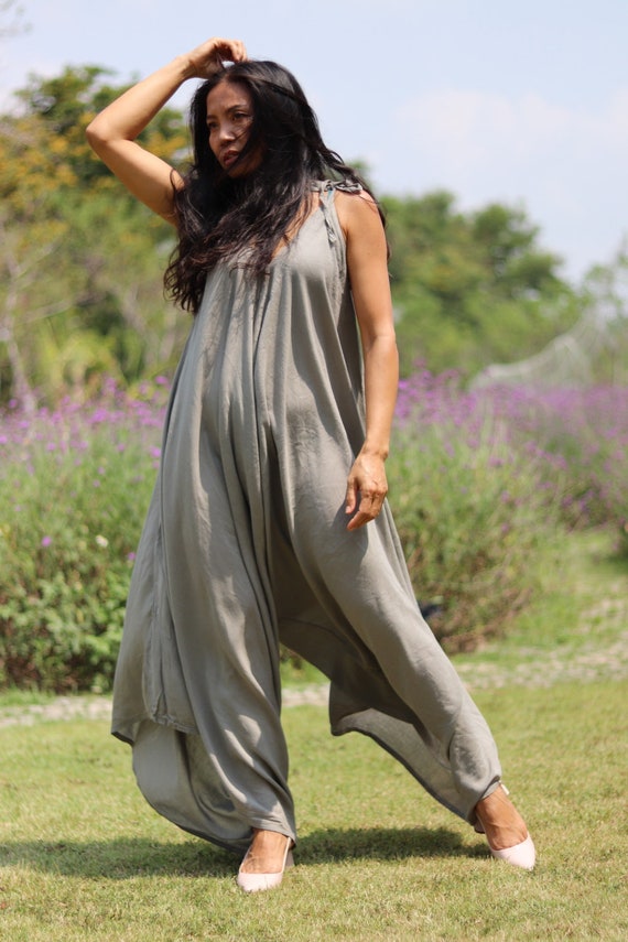 Jumpsuit / Maxi Jumpsuit / Boho Jumpsuit / Jumpsuit Plus Size / Festival  Jumpsuit / Romper / All in One Suit / Color Light Gray -  Canada