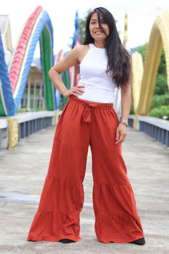 Wide Leg Pants Palazzo Pants bell Bottom Pants Flared Pants