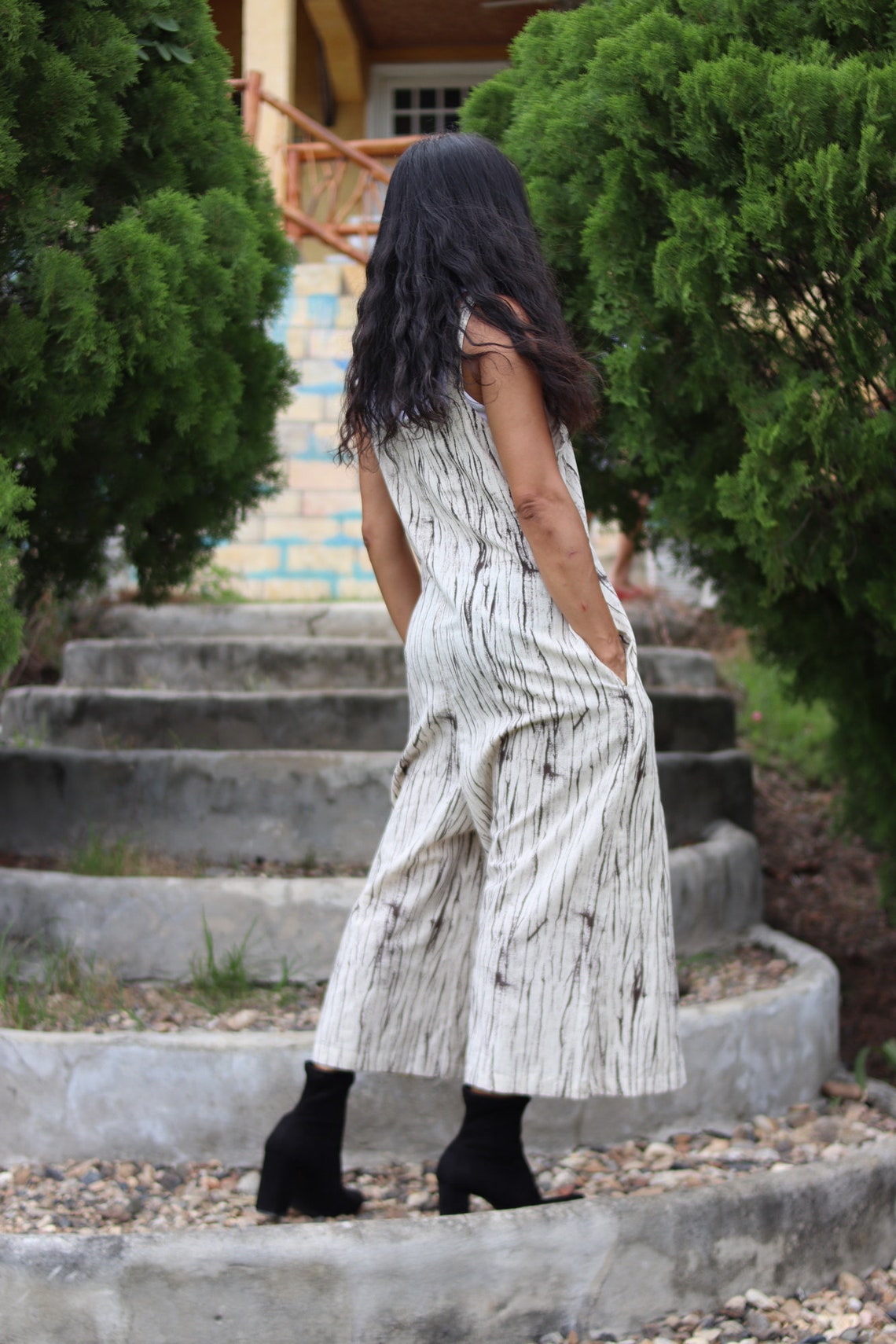 Jumpsuit / Dungarees / Boho Dungarees /Festival Dungarees / Etsy