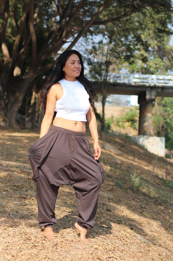 Harem Pants / Yoga Pants / Drop Crotch 
