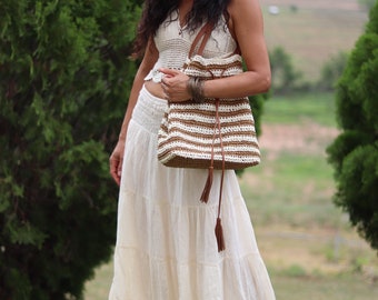 Buy Gauze Tiered Skirt Maxi Skirt Long Boho Skirt Boho Skirt