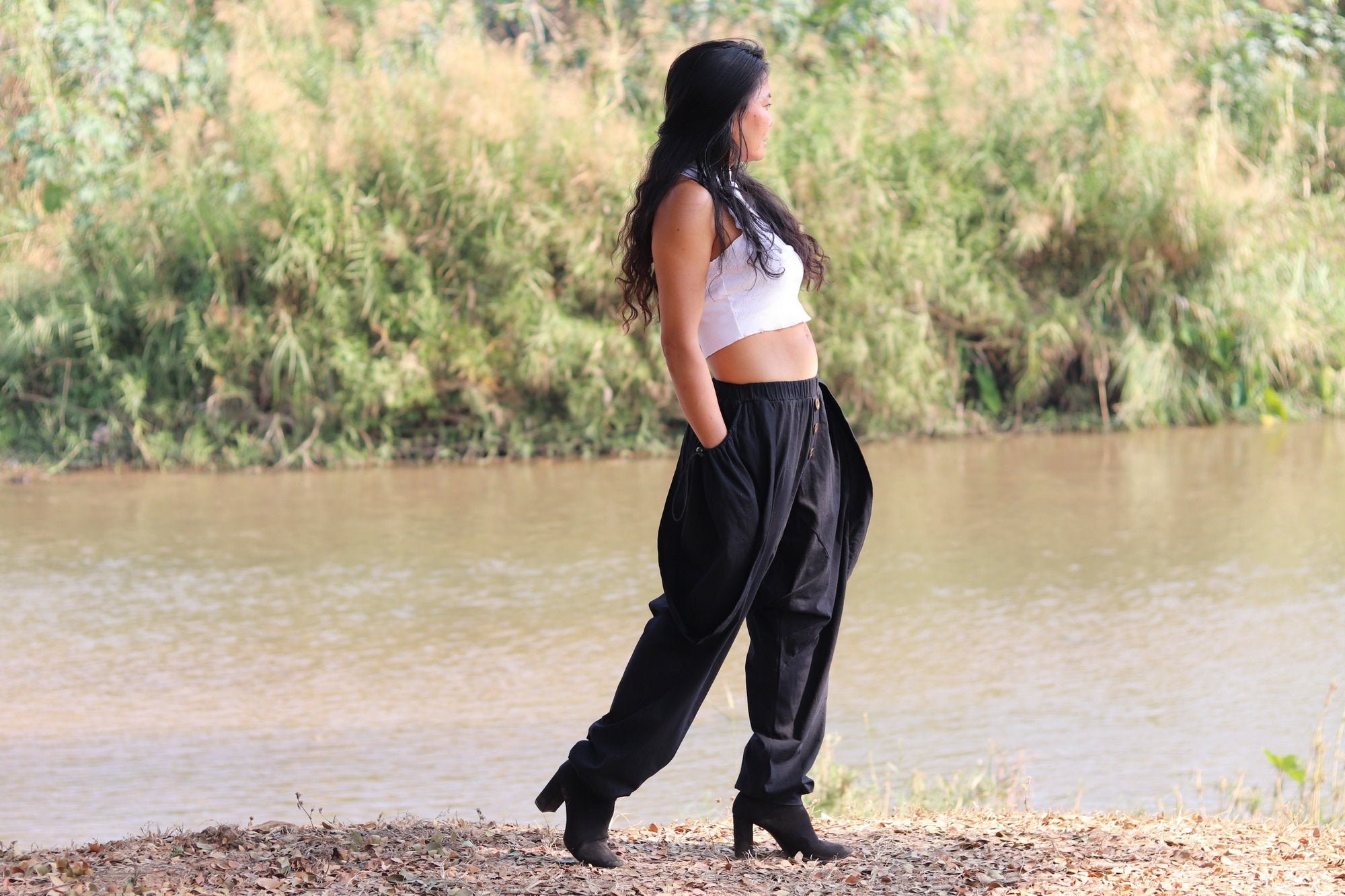Festival Pants  Drop Crotch Pants / Aladdin Pants / Dimije