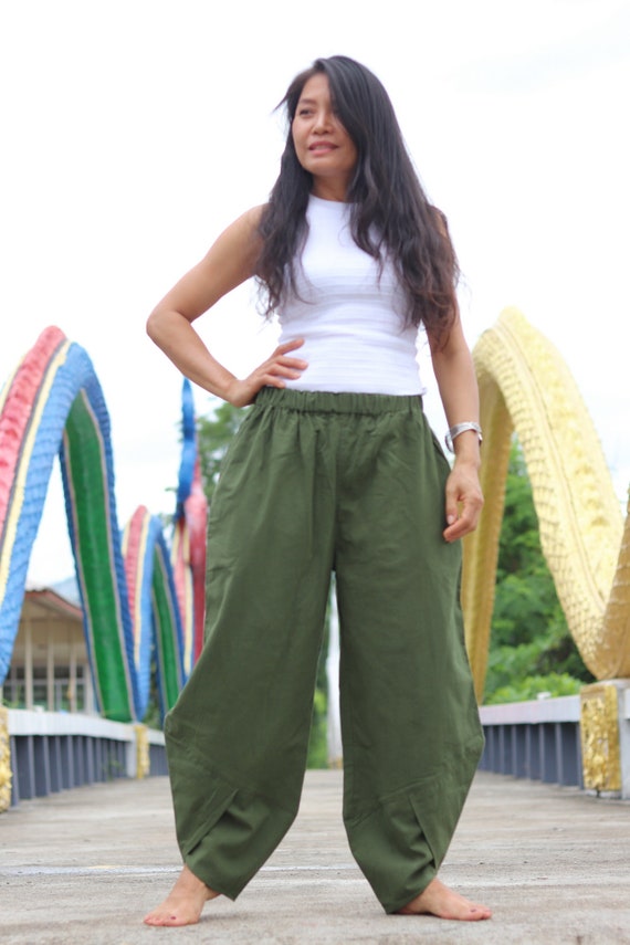 Dark green outlet dress pants womens