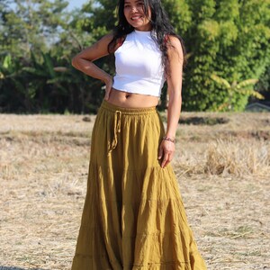 Long Skirt / Boho Skirt / Maxi Skirt / Full Length Skirt / | Etsy