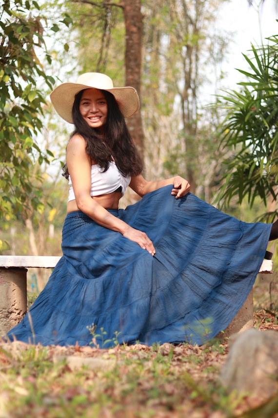 Two Pieces Crop Top & Drawstring skirt- multiple prints I Love that Boho