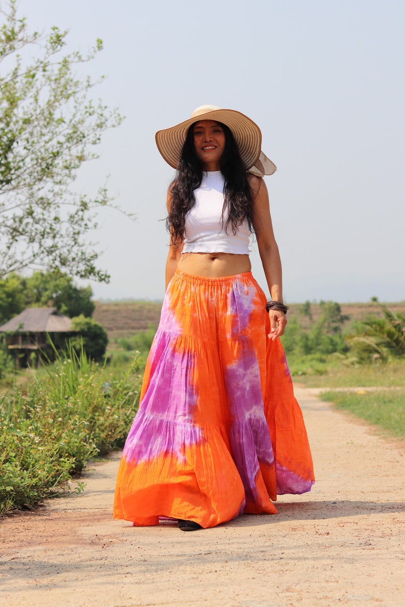 Boho Skirt / Maxi Skirt / Maxi Boho Skirt /modest Skirt / Etsy