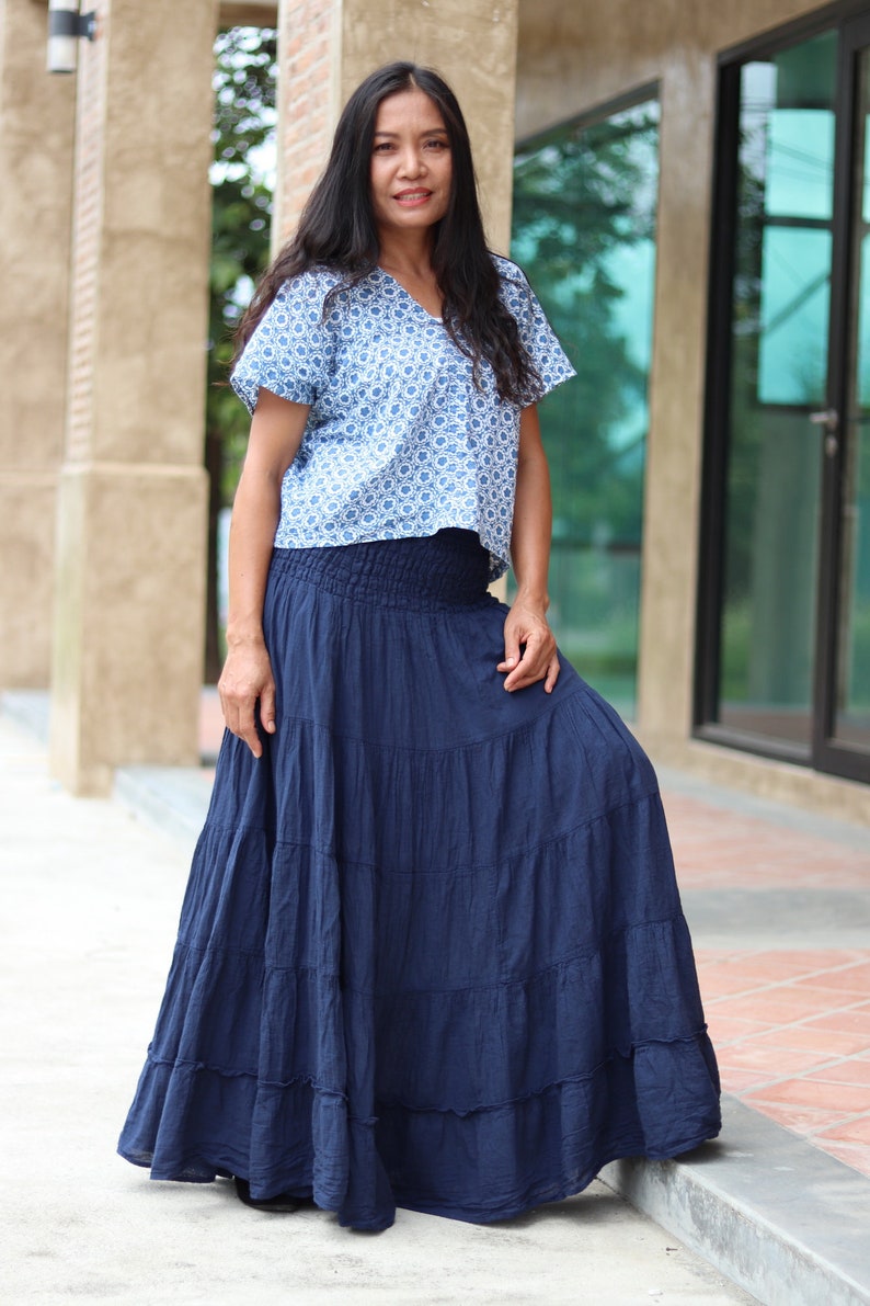 Long Skirt / Long Boho Skirt / Maxi Skirt / Full Length Skirt | Etsy