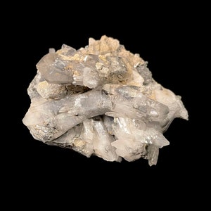 Unique Bent Quartz Cluster from Pakistan