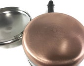 1 Quart Revere Ware Saucepan and Lid Copper and Stainless Cookware Sauce Pan