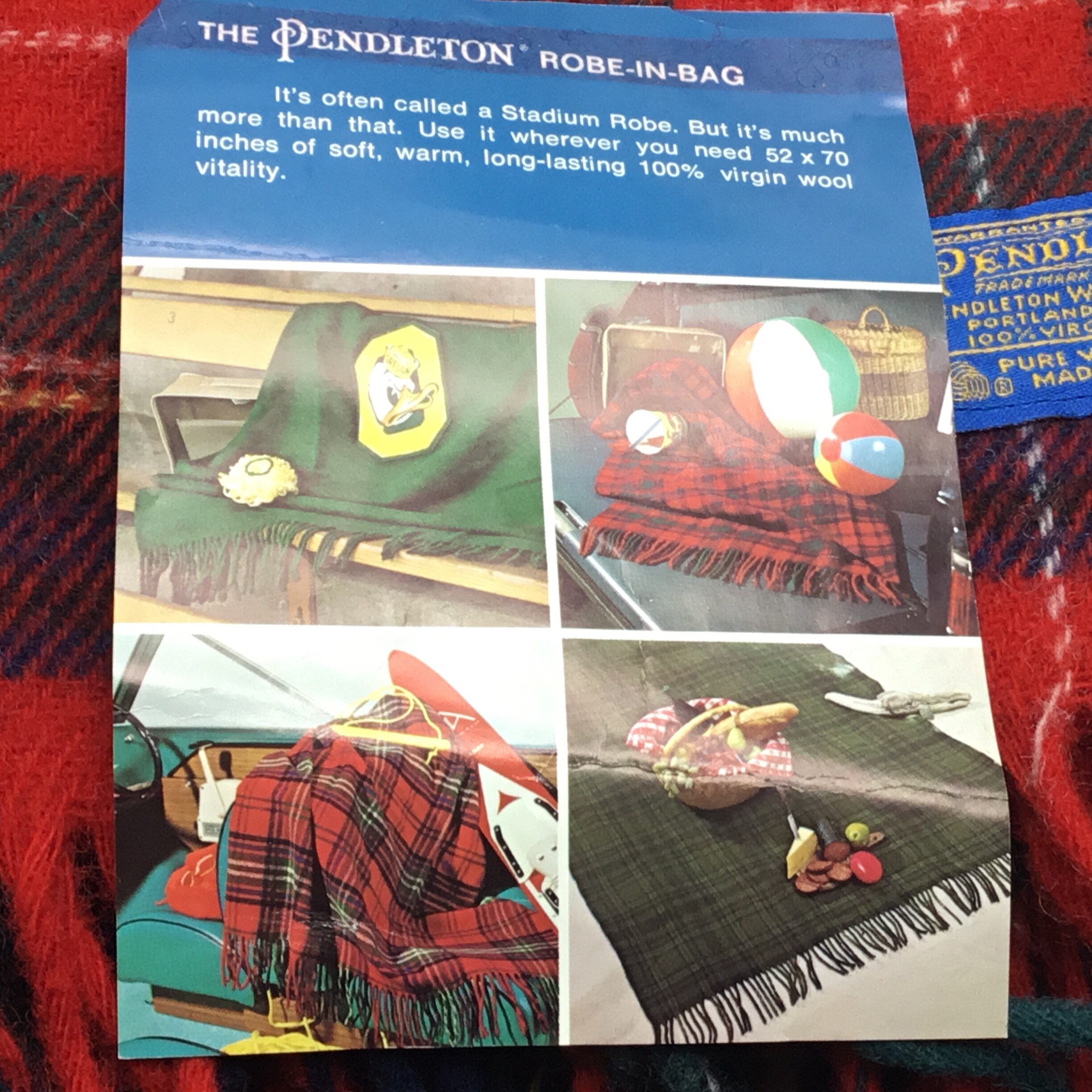 Pendleton robe in a bag hotsell