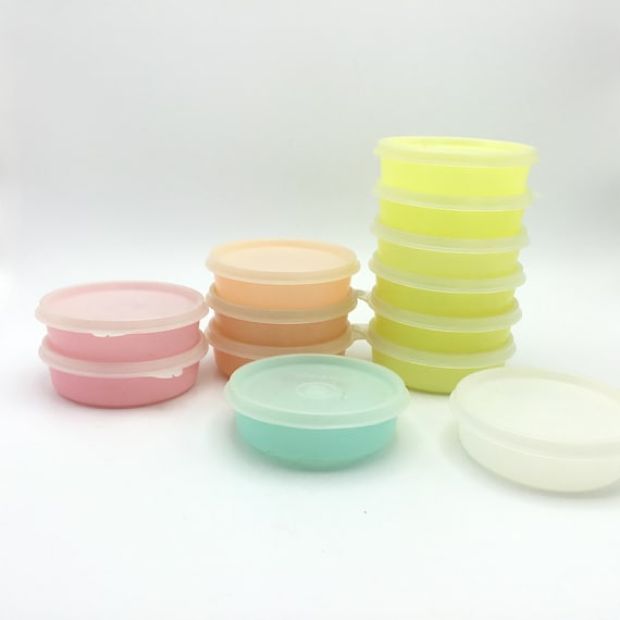 Sold Individually * Vintage Sheer Pastel Tupperware #1286