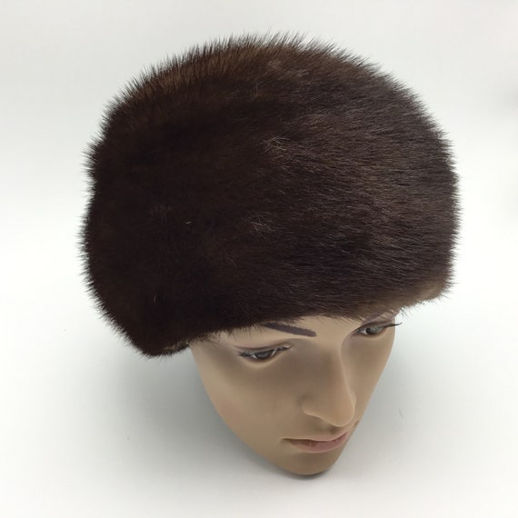 1960s Christian Dior Chapeaux Mink Hat