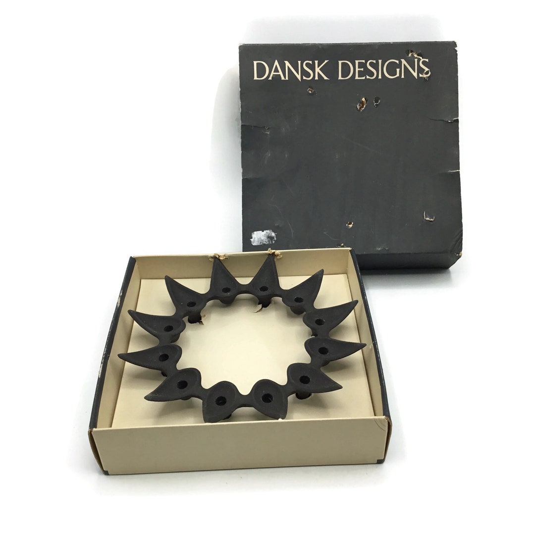 DANSK Tiny Taper Candle Holder With Box STARCLUSTER No. 1706 Etsy