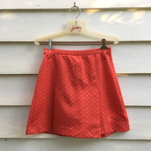Vintage Jantzen Sportswear Skort * Womens 1960&#39;s Red Polka Dot Skirt * Shorts