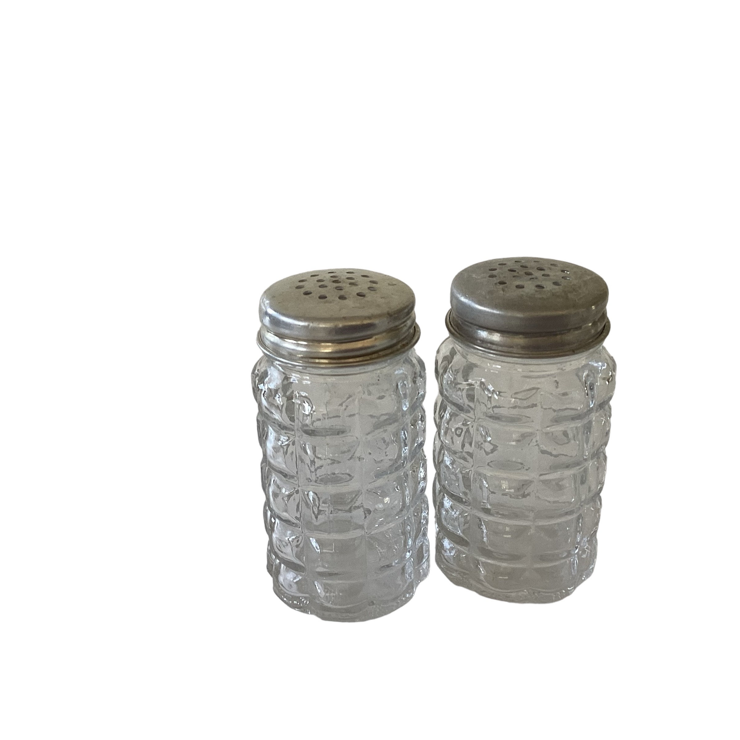 Vintage Anchor Hocking Salt and Pepper - Etsy