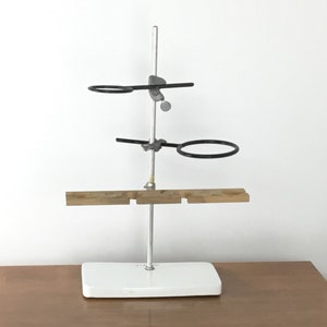 Vintage Science Lab Equipment * Fischer Chemistry Ring Stand
