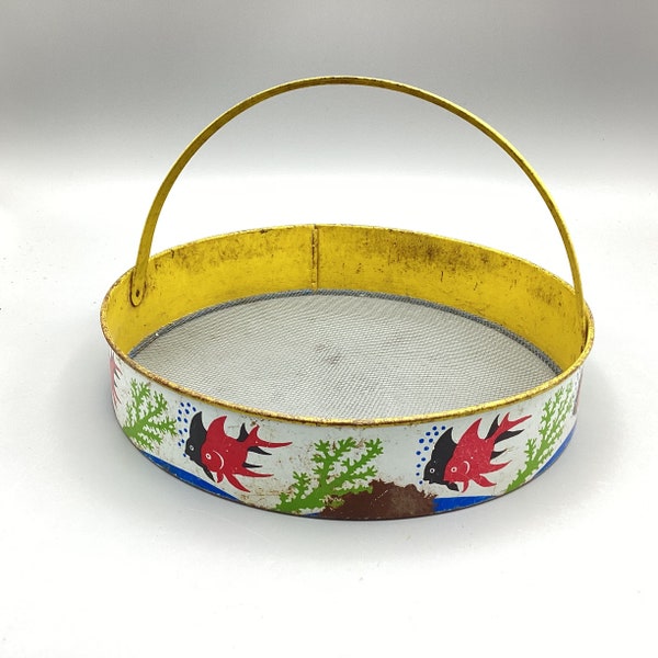 Vintage Ohio Art Child's Sand Sieve * Collectible Beach Toy * Sifter