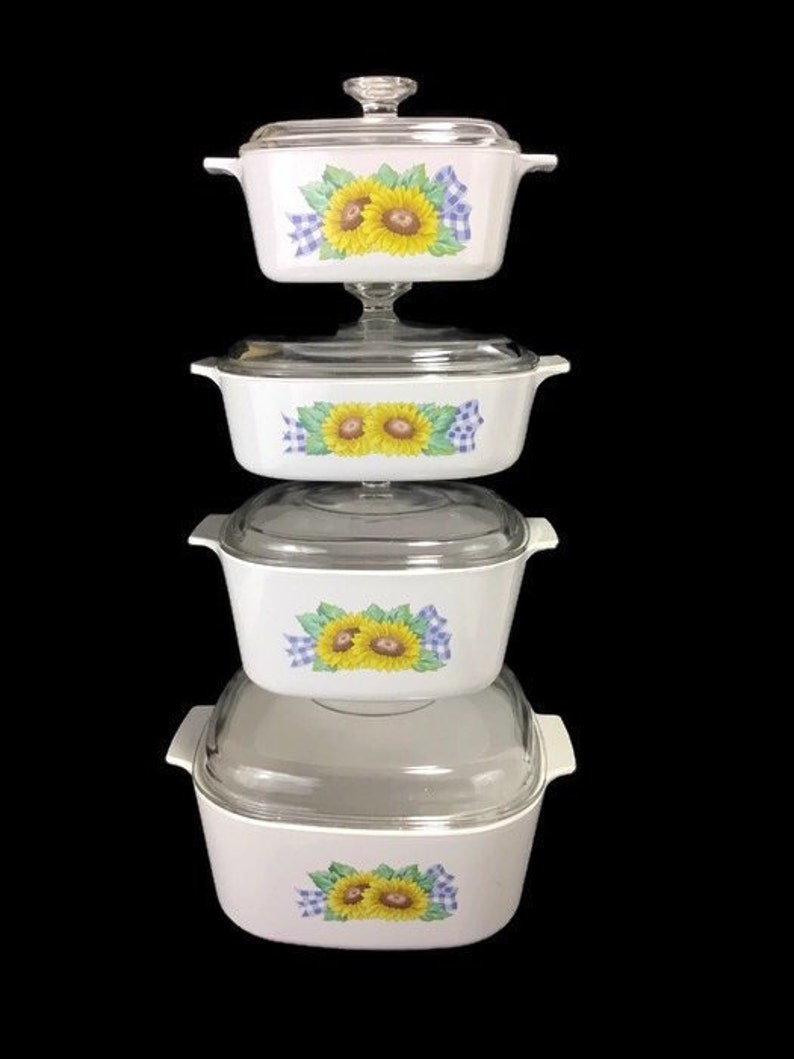 1-12 Quart Corning Sunsations Square Casserole