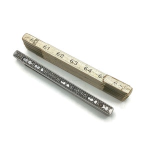 Vintage Folding ZigZag Yardsticks