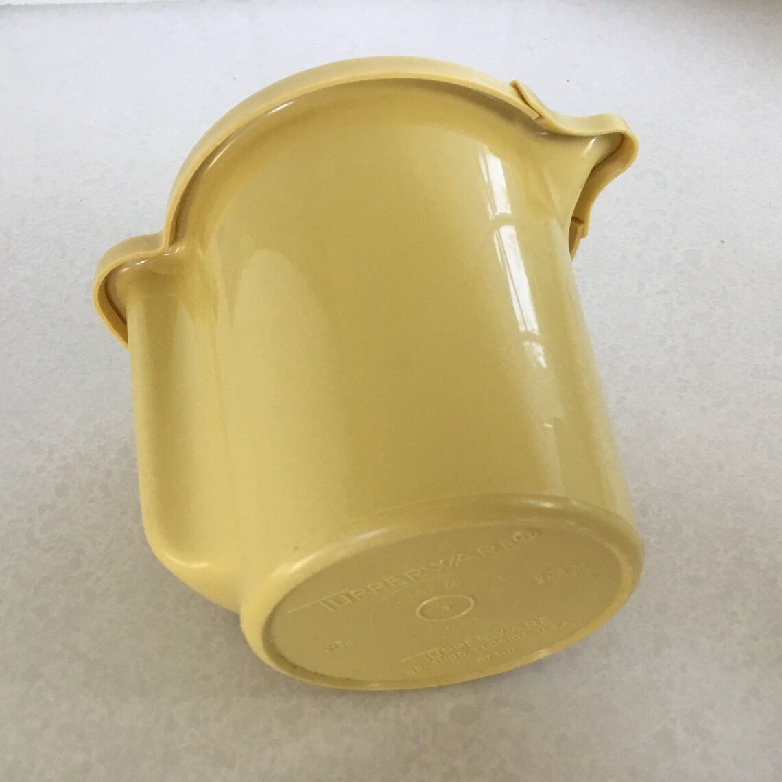 Vintage Ernte Gold Tupperware Sahne Krug mit Deckel | Etsy